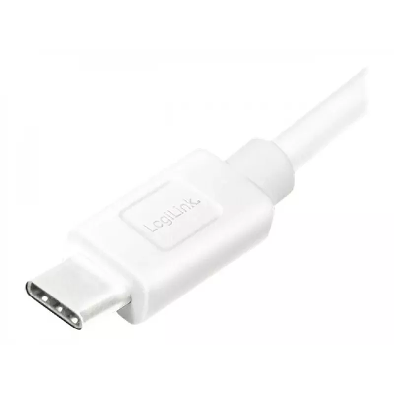 Cable USB LogiLink CU0175 USB 3.2 Gen 1 1,5 m USB A USB C blanco