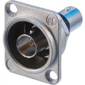 Conector macho de cable BNC de acero inoxidable Neutrik NBB75DFI (NBB75DFI)