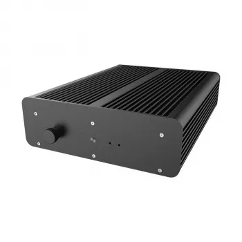 Carcasa Akasa Pascal TX Plus Thin-mini-ITX para Intel, protección IP65, sin ventilador - negra