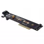 Tarjeta adaptadora Silverstone SST-ECM28 M.2/SATA, PCIe 4.0, 1x M-Key, 1x SATA