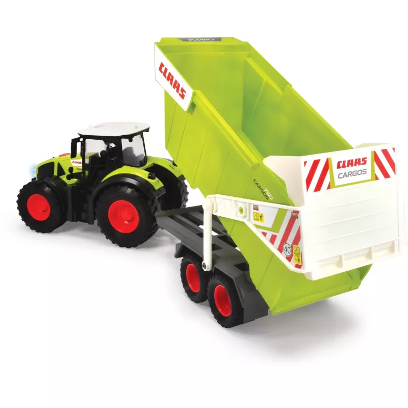 Tractor con remolque 64 cm CLAAS FARM DICKIE