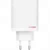 Cargador ONEPLUS SUPERVOOC 120W de doble puerto con cable, 120 W de potencia total, 1x USB-C + 1x USB-A, 100–240 V, 145 g, blanco