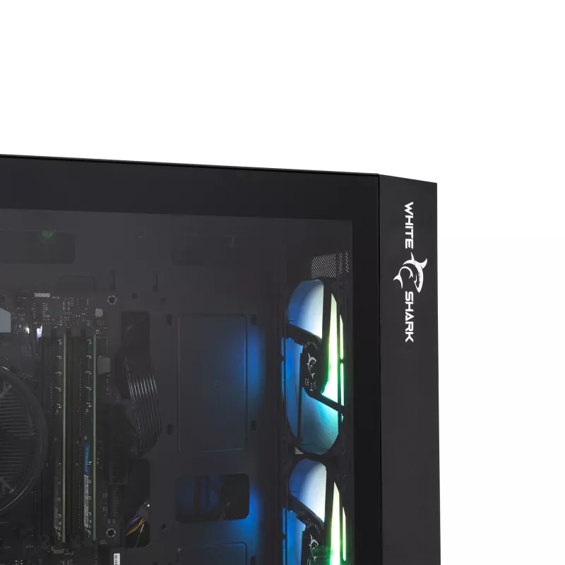 Caja de PC White Shark GCC-2401 Warhead-3 ATX negra