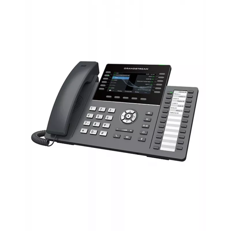 Teléfono IP Grandstream Networks GRP2636 negro 12 líneas LCD Wi-Fi
