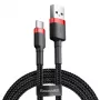 Cable para móvil Baseus rojo 1 m USB A USB C