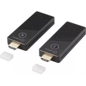 Renkforce RF-HDMID-500 Conjunto de transmisión inalámbrica HDMI 30 m 5.8 GHz 3840 x 2160 píxeles Sichere (RF-6721306)