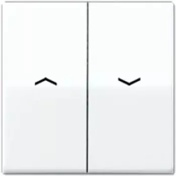 Marco de interruptor y enchufe de montaje en pared JUNG AS 591-5 P WW, blanco, IP44, compatible con 4072.01 LED