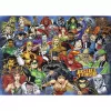 Ravensburger Puzle Challenge DC Comics 1000 piezas, piezas de unión premium, tamaño montado aprox. 68 x 49 cm