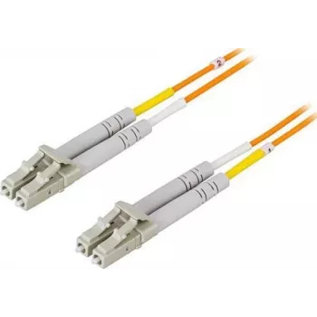 Cable de fibra óptica Deltaco LCLC-20M