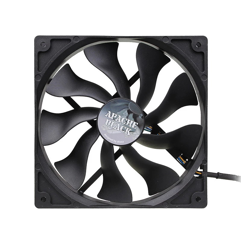 Ventilador de carcasa AKASA AK-FN062 140mm negro