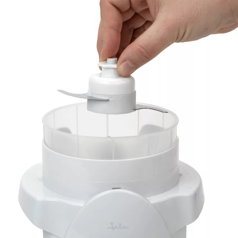 Cortadora de fiambres Jata JEPC1123 — cortadora eléctrica compacta para fiambres y queso, grosor de corte ajustable