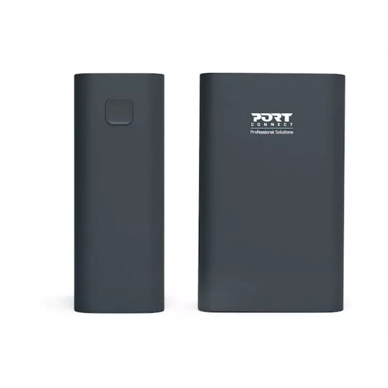 PORT CONNECT Batería externa USB-C PD | 26800 mAh | Azul