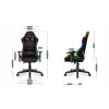 Silla gaming para niños HUZARO RANGER 6.0 RGB MESH