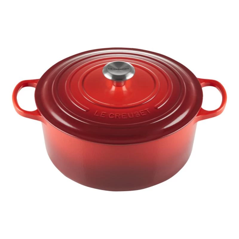 Le Creuset Signature Olla redonda 20 cm rojo cereza (21177200602430)