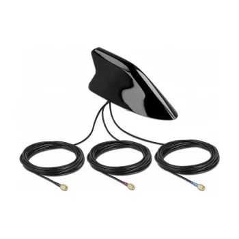 Antena DeLOCK 90052 montaje rígido en techo negro