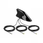 Antena DeLOCK 90052 montaje rígido en techo negro