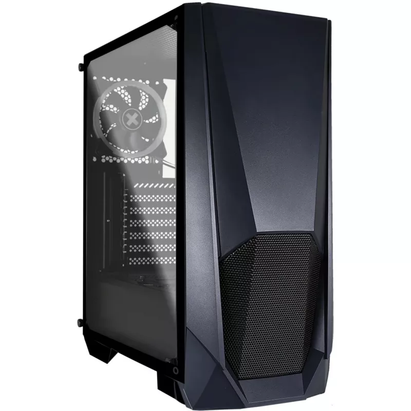 Xilence Xilent Blast X505.ARGB Caja de PC gaming, torre media ATX RGB, negra (XG141)