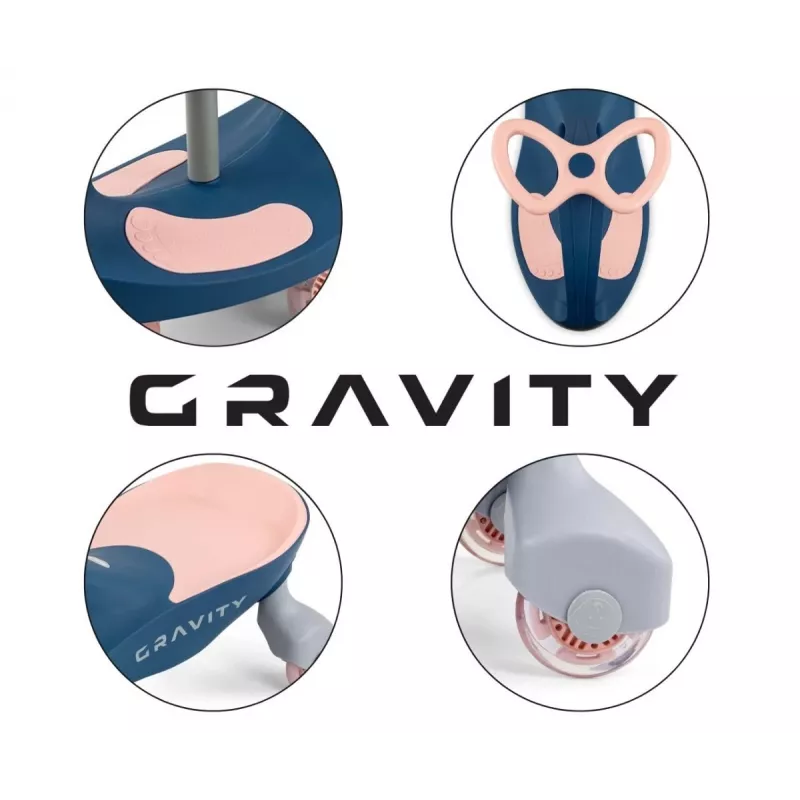 Gravity ride Gravity azul marino-rosa