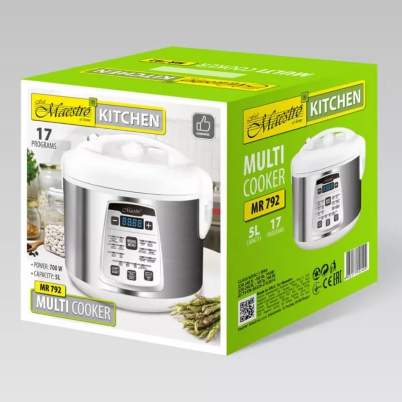Olla multifunción MAESTRO MR-792 17 programas, 700 W
