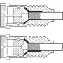 Goobay Cable de antena SAT (Clase A, >85 dB), doble apantallado, 2 m, blanco - conector macho F > conector macho F (totalmente apantallado) (66622)