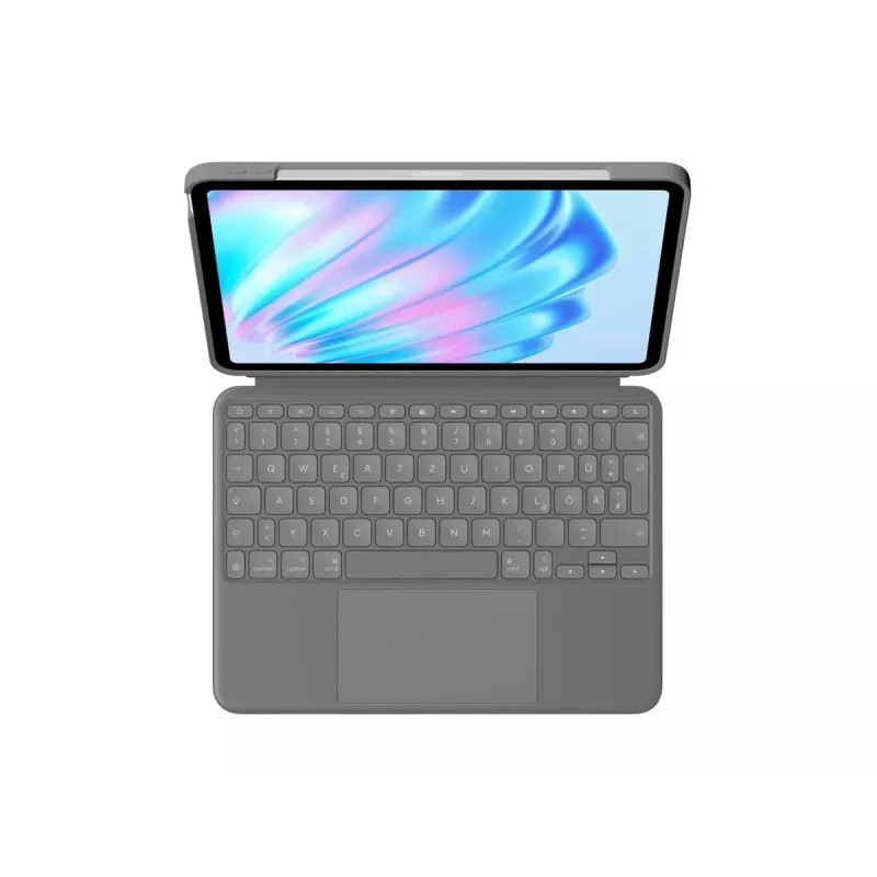 Logitech Combo Touch teclado QWERTY UK English Smart Connector gris