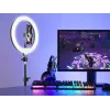Aro de luz TRACER RING 30 cm con trípode 210 cm