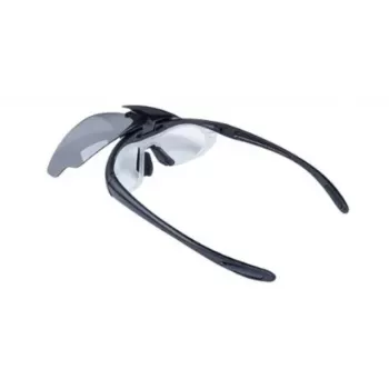 Gafas de tiro WOSPORT 3 viseras intercambiables, modelo de banda 6055B