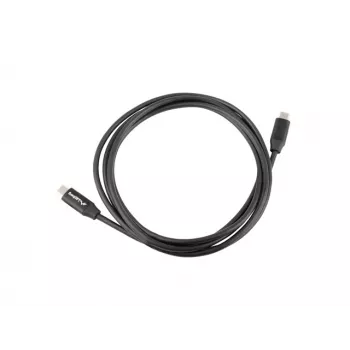 LANBERG Cable USB-C a USB-C CA-CMCM-40CU-0018-BK — USB 2.0, 1,8 m, negro