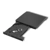 Unidad externa DVD‑RW QOLTEC 51857 — USB 3.0, interfaz SATA, DVD±R 8x, DVD±RW 4x, DVD‑RAM 5x, CD 24x, negra