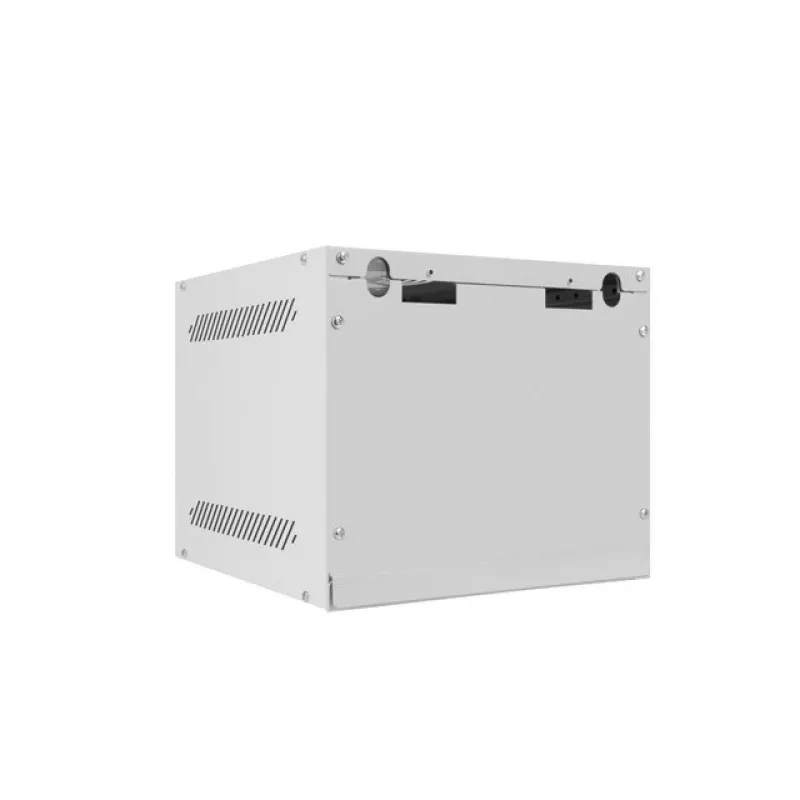 Lanberg WF10-2304-10S armario rack mural de 10" 4U, 280×310 mm, puerta de cristal, 20 kg, gris (RAL 7035)