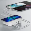 Organizador estación de carga de pie 4smarts 540570 blanco 100W
