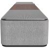 Barra de sonido KLIPSCH Flexus CORE 100 — 2.1 canales, 100 W, subwoofer integrado, gris/nogal