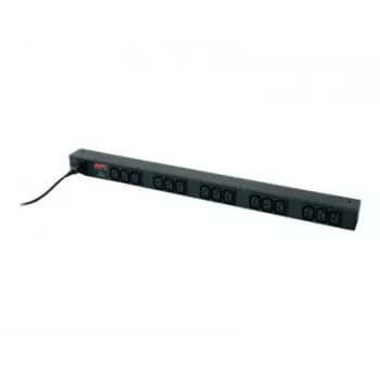 APC RACK PDU BASIC ZERO U 10A 230V regleta de enchufes (PDU) 15 salidas AC 0U negro