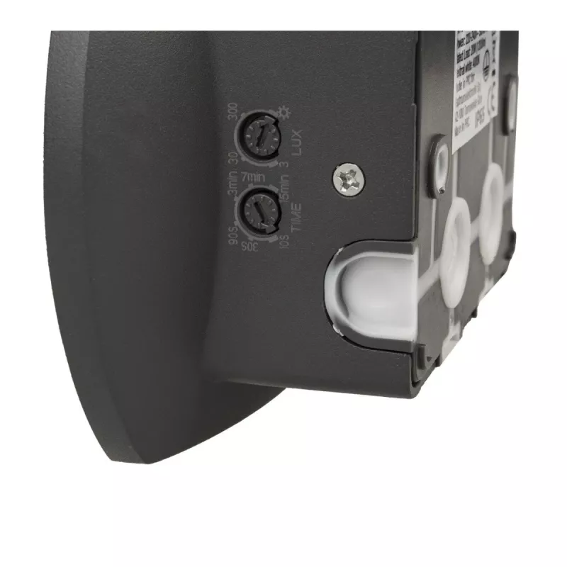 Lámpara de pared LED MACLEAN MCE366 con sensor de crepúsculo y movimiento