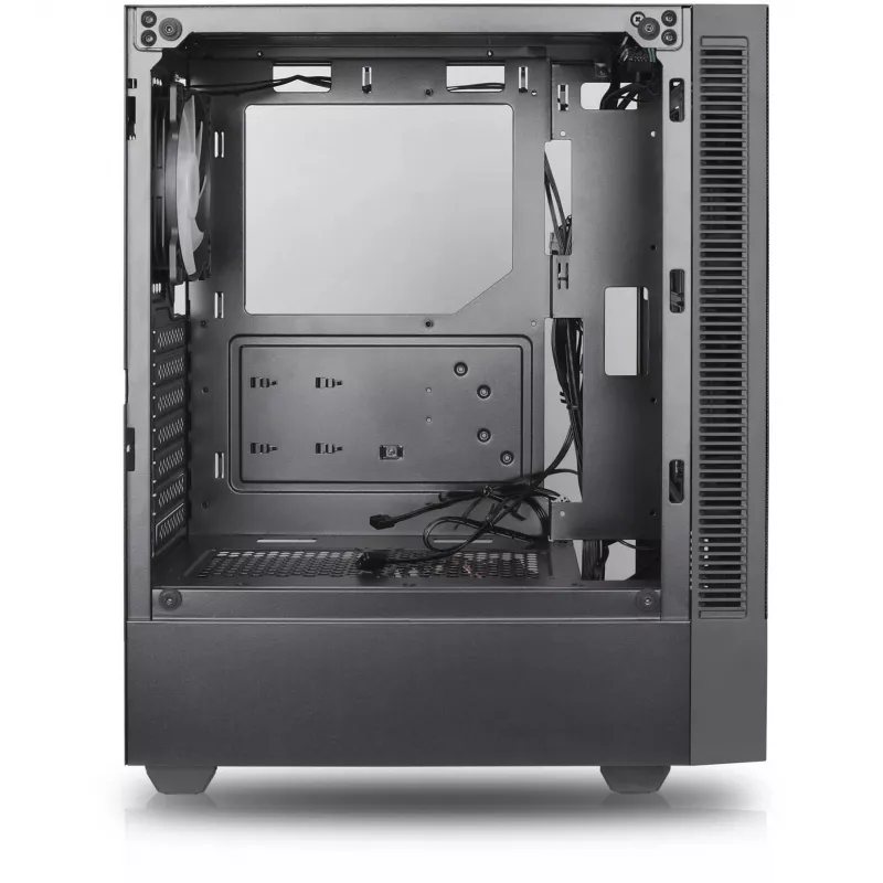 Set de caja PC Silentware Flow 100 ARGB MESH — 2×140 mm frontal, 1×120 mm trasero