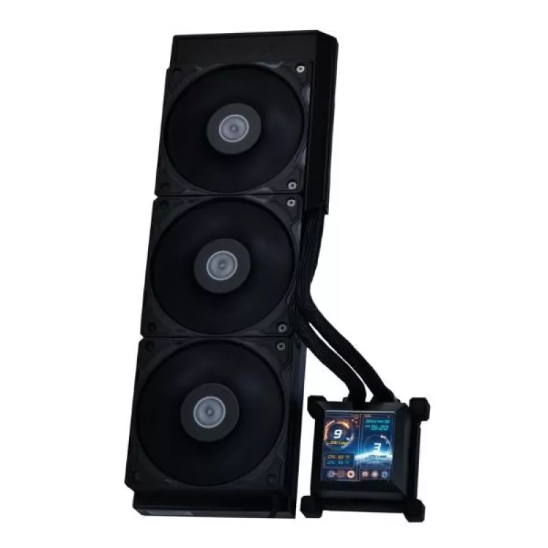 Refrigeración líquida todo en uno Lian Li HydroShift LCD 360S 12 cm Negro