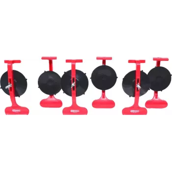 Juego de ventosas de montaje KS TOOLS 140.1020, 6 piezas, Ø 85 mm