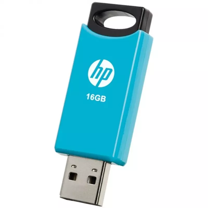 Memoria USB HP v212w 16 GB USB Type-A 2.0 negra, azul
