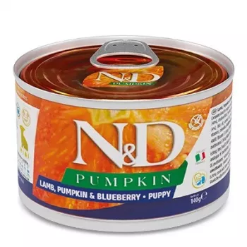 Farmina N&D Puppy cordero, calabaza y arándano comida húmeda para perros 140 g