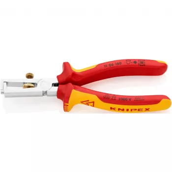 Pelacables Knipex 11 06 160 Naranja, Rojo