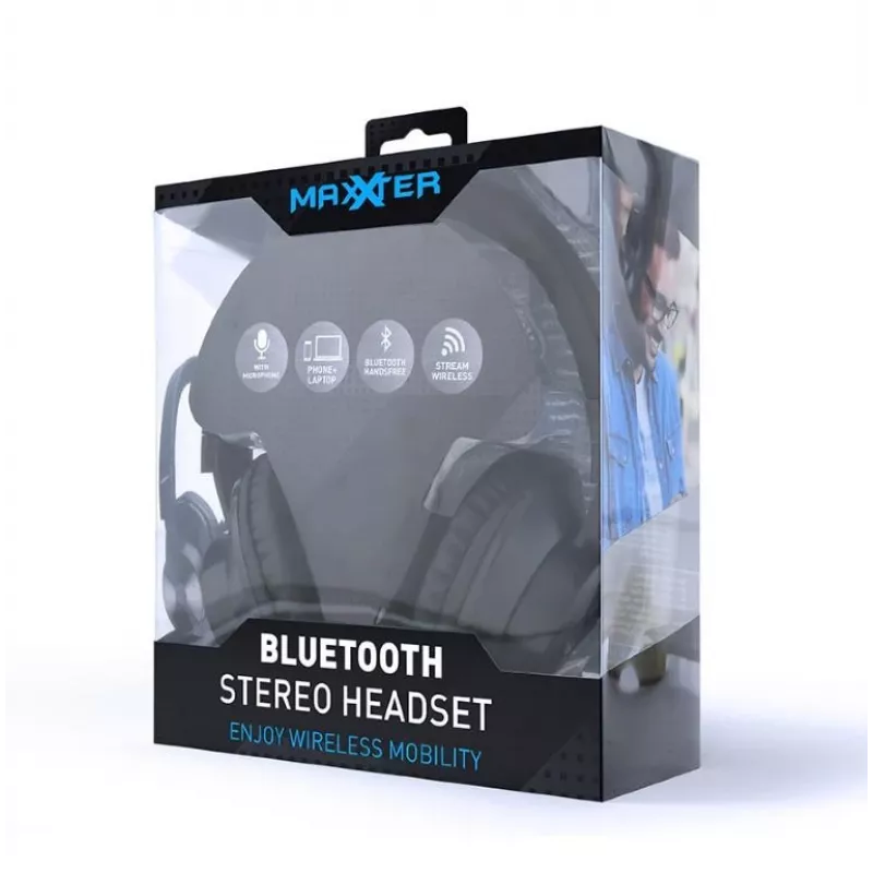 AURICULARES BLUETOOTH MAXXTER/ACT-BTHS-03 GEMBIRD