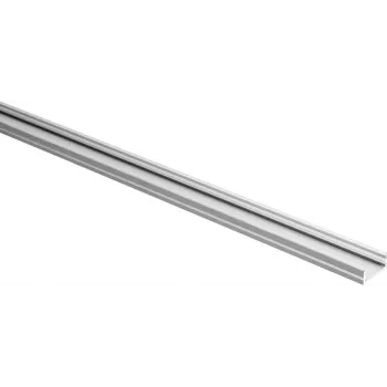 Perfil en U de aluminio EUROLITE 20 mm, modelo 51210865, plateado, longitud 2 m