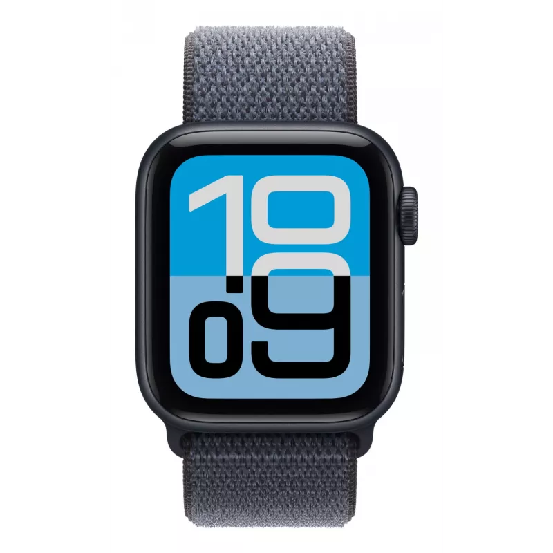 Apple MFF64ZM/A Accesorios para smartwatch Correa Azul Nylon, poliéster reciclado, elastano