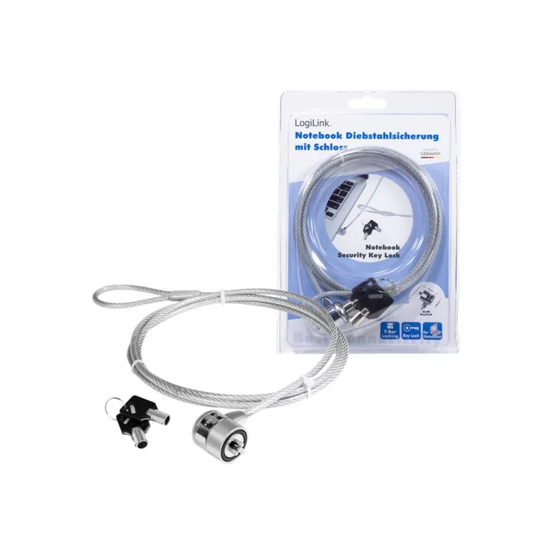 Candado de seguridad para portátil LogiLink nbs003 1,5 m