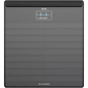Báscula de persona electrónica Withings BODY SCAN Square Negro