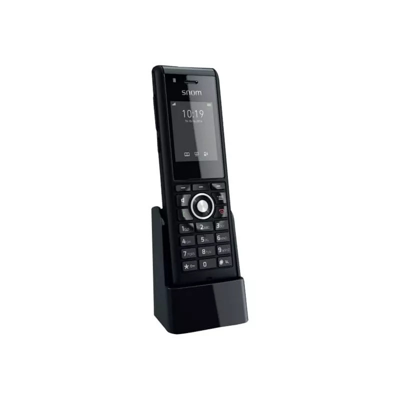 Teléfono inalámbrico Snom M85 identificación de llamadas Negro