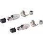 Conector de red ShiverPeaks BS08-51003-2 Cat. 6A conector acodado sin herramientas STP