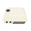 Caja de empalme de fibra óptica Extralink Elena, 16 empalmes, blanca