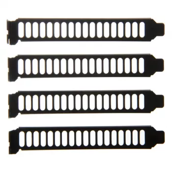 Panel de ranuras SILVERSTONE Aero Slots SST-AEROSLOTS-B — panel de ventilación frontal/trasero para ranuras que mejora el flujo de aire