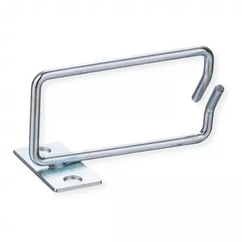 Pasacables ROLINE, 40x80 mm, metal, entrada lateral de cables